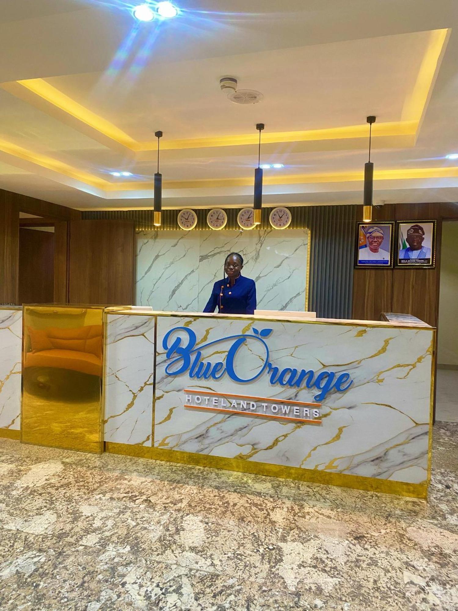 Blue Orange Hotel And Towers Shomolu Exterior foto